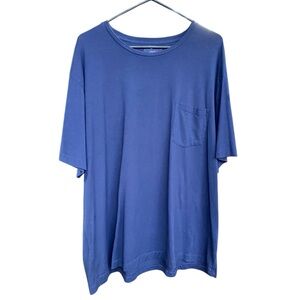 Gently used 1901 Mens Classic Blue Short Sleeve Tee, Size 3XL